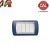 PLACCA 4P BLU GLITTER IN  METALLO COMPATIBILE LIVING INTERNATIONAL 680/4