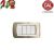 PLACCA 4P CHAMPAGNE OPACO METALLO serie LIVING LIGHT BTICINO 627/4B