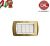 PLACCA 4P ORO OPACO METALLO  serie LIVING LIGHT BTICINO 628/4B