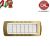 PLACCA 7P ORO OPACO METALLO serie LIVING LIGHT BTICINO 628/7B