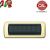 PLACCA CAL 7P OTTONE LUCIDO serie LIVING INTERNATIONAL 640/7