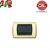 PLACCA 3P OTTONE LUCIDO COMPATIBILE LIVING INTERNATIONAL 640