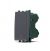 gem DEVIATORE LUMINOSO COMPATIBILE VIMAR ARKE' NERO LUCIDO