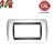 PLACCA 4P BIANCO METALLO COMPATIBILE LIVING INTERNATIONAL 680/4