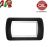 PLACCA 4P NERO METALLO COMPATIBILE LIVING LIGHT 681/4B