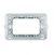 SUPPORTO 3 POSTI COMPATIBILE BTICINO MATIX 503SA