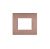 art PLACCA 2P BRONZO PVC COMPATIBILE LIVING BTICINO