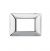 PLACCA 3 POSTI COMPATIBILE BTICINO MATIX CROMO AM4803