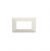 PLACCA 4 POSTI COMPATIBILE BTICINO MATIX BIANCO AM4804