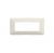 PLACCA 6 POSTI COMPATIBILE BTICINO MATIX BIANCO