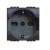 PRESA SCHUKO BTICINO LIVING INTERNATIONAL COMPATIBILE L4140/16 NERO.