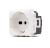 PRESA SCHUKO BTICINO LIVING LIGHT COMPATIBILE N4140/16 BIANCO