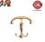 PORTA ABITO 135X130 OTTONE LUCIDO MISTRAL 875