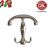 PORTA ABITO 135X130 OTTONE CROMO LUCIDO MISTRAL 876