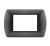 art PLACCA 3P ANTRACITE METALLO COMPATIBILE LIVING BTICINO