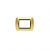 PLACCA 3 POSTI METALLO COMPATIBILE BTICINO LIVING ORO LUCIDO