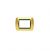 PLACCA 4 POSTI METALLO COMPATIBILE BTICINO LIVING ORO LUCIDO