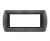 art PLACCA 7P ANTRACITE METALLO COMPATIBILE LIVING BTICINO