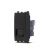sun PRESA RJ45 CAT.6 COMPATIBILE VIMAR ARKE' nero