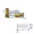 CONTATTO MAGNETICO MINIATURIZZATO DA INCASSO IN OTTONE A/SS1