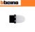 SPECULA 230V PER SEGNALAZIONI FUORI PORTA BTICINO MATIX A5386/230B BIANCO.