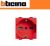 PRESA SCHUKO BIPASSO 10/16A BTICINO MATIX A5440/16R ROSSO