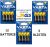 BATTERIA VARTA AA 12 PEZZI PILA  SUPER LIFE STILO 