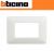 PLACCA 3 POSTI BTICINO MATIX COLORE BIANCO AM4803BBN