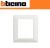 PLACCA 3+3 POSTI BTICINO MATIX COLORE BIANCO AM4826BBN
