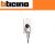 PULSANTE2 POLI CON CHIAVE BTICINO MATIX AM5007P BIANCO