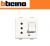 PRESA SICURA INTERBLOCCATA 10A BTICINO MATIX AM5114 BIANCO
