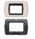 PLACCA AUTOPORTANTE 3P AVORIO COMP.BTICINO LIVING LIGHT/INTERNATIONAL