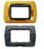 SUPPORTO + PLACCA 3P ORO AUTOPORTANTE PER BTICINO LIVING LIGHT