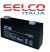 BATTERIA  AL PIOMBO SELCO 6V 1,3 AH RICARICABILE PER ALLARME SIRENA LAMPADE