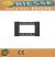 PLACCA 4P NERO BSN COMPATIBILE NOW BTICINO