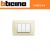 PLACCA 3 FORI BTICINO SERIE LUNA C4803/AV COLORE AVORIO