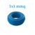 CAVO CORDINA UNIPOLARE ELETTRICO FS17 1X1mmq 100 METRI BLU