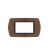 PLACCA 3P NOCE COMP.BTICINO LIVING INTERNATIONAL/LIGHT CX3-07