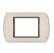 PLACCA 3P AVORIO COMP.BTICINO LIVING INTERNATIONAL/LIGHT CX3-09