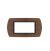 PLACCA 4P NOCE COMP.BTICINO LIVING INTERNATIONAL/LIGHT CX4-07