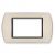 PLACCA 4P AVORIO COMP.BTICINO LIVING INTERNATIONAL/LIGHT CX4-09