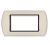 PLACCA 7P AVORIO COMP.BTICINO LIVING INTERNATIONAL/LIGHT CX7-09
