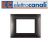 PLACCA 3P GRIGIO SCURO MY LIFE Q ELETTROCANALI