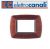 PLACCA 3P LEGNO SCURO MY LIFE ELETTROCANALI
