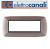 PLACCA 7P ACCIAIO SATINATO PVC MY LIFE ELETTROCANALI