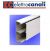 CANALINA 40/2X17 ELETTROCANALI PER IMPIANTI ELETTRICI 2mt PVC.
