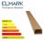 CANALINA 2 metri PVC PER CAVI SIMILE  LEGNO CHIARO VARIE MISURE 