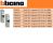INTERRUTTORI MAGNETOTERMICI  BTICINO 1 MODULO FC881C 1P+N da 6-10-16-20-25 -32-40 A 4,5Ka