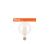 Lampada 6W 2700K E27 Globo filamento LED