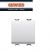 DEVIATORE 1P 16AX 2 MODULI GEWISS CHORUS GW10071 BIANCO